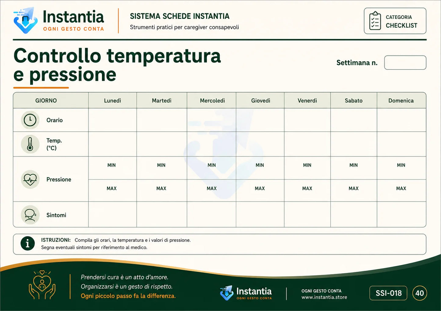 Sistema Schede Instantia