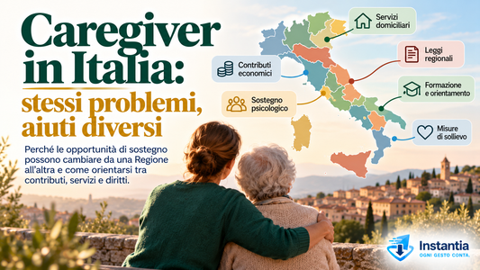 Caregiver in Italia: stessi problemi, aiuti diversi