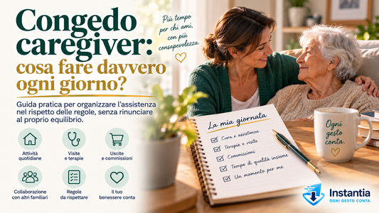 Congedo caregiver: cosa fare davvero ogni giorno?