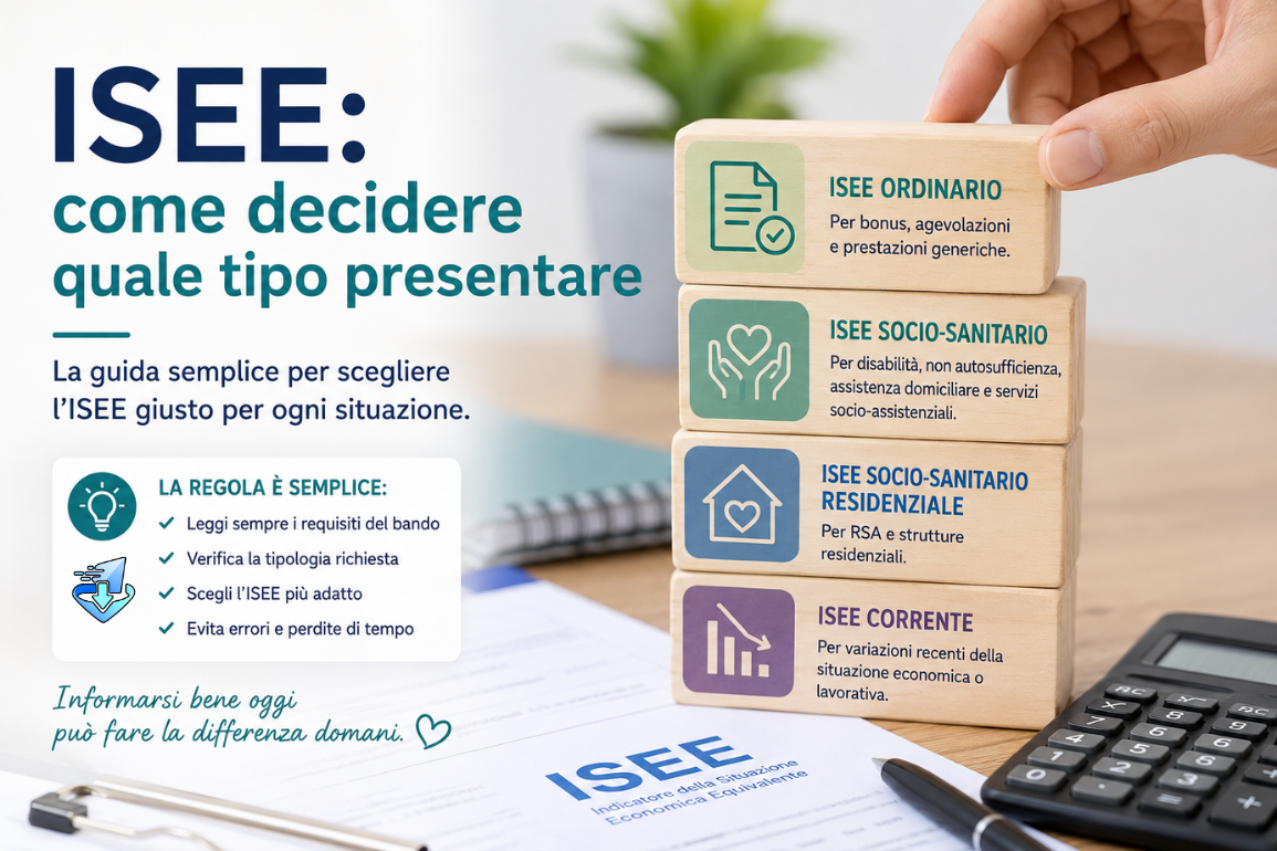 ISEE: come decidere quale tipo presentare (spiegato semplice)