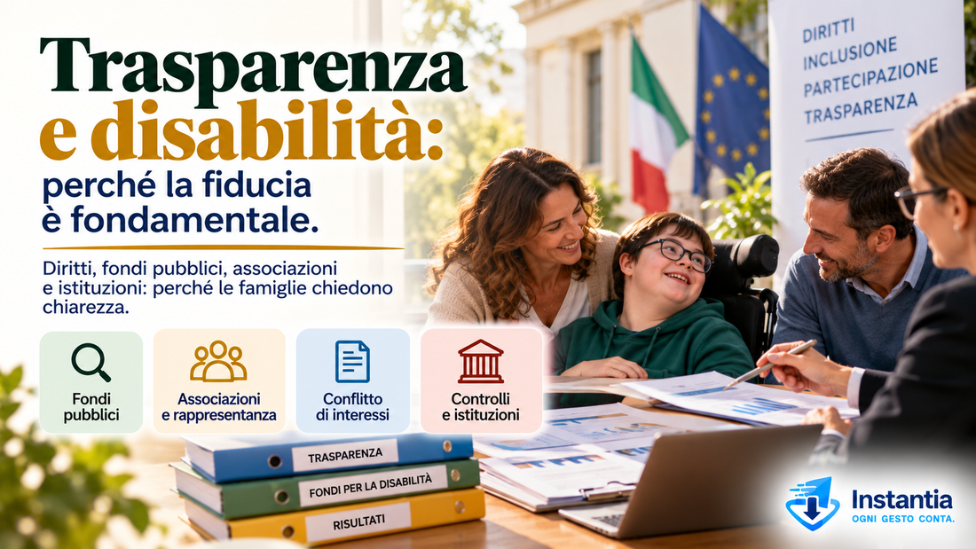 Trasparenza e disabilità: perché la fiducia è fondamentale