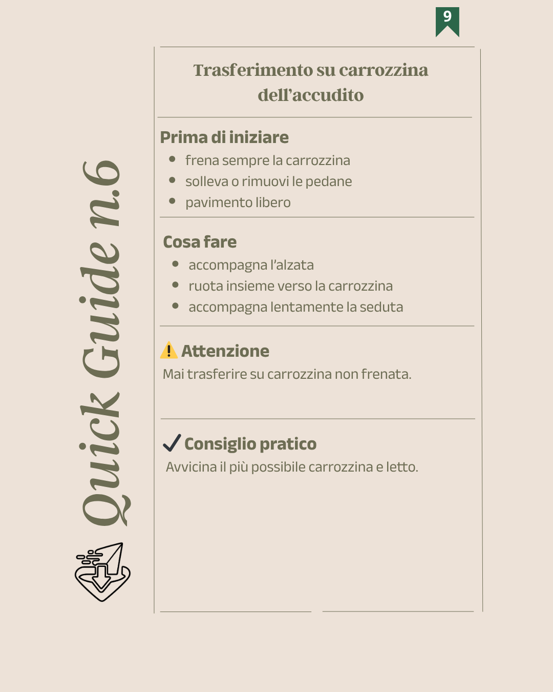 OGNI GESTO CONTA PACCHETTO  COMPLETO (Guida pratica per badanti e caregiver)  DOWNLOAD IMMEDIATO SULLA TUA E-MAIL
