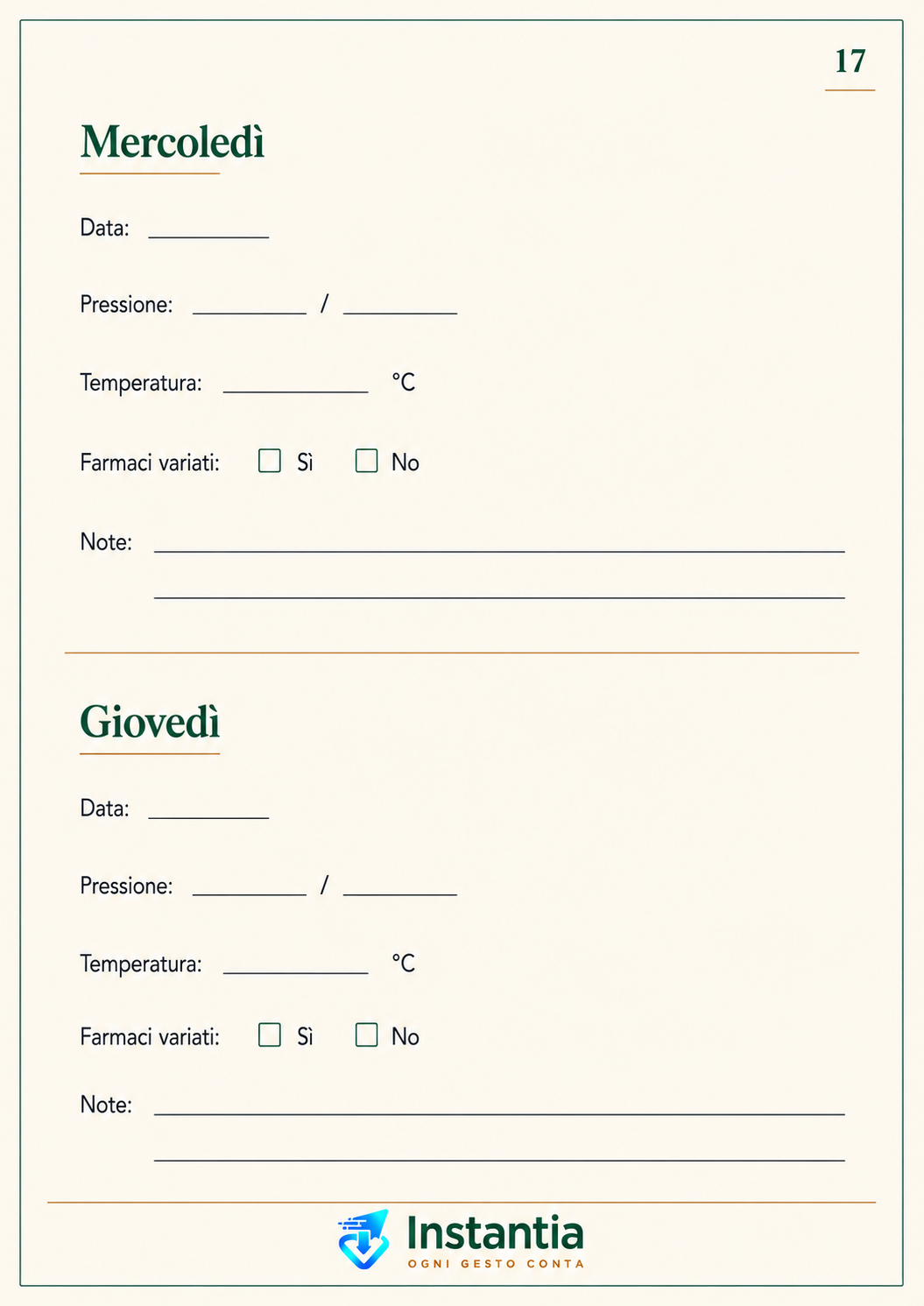 Sistema Quotidiano Caregiver
