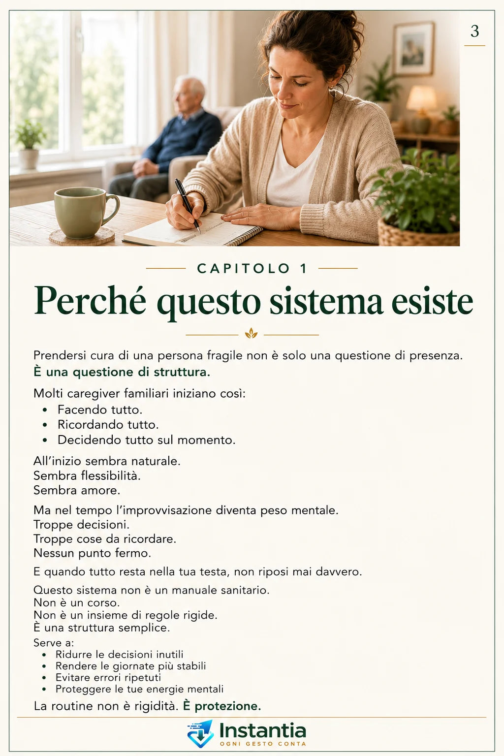 Sistema Quotidiano Caregiver