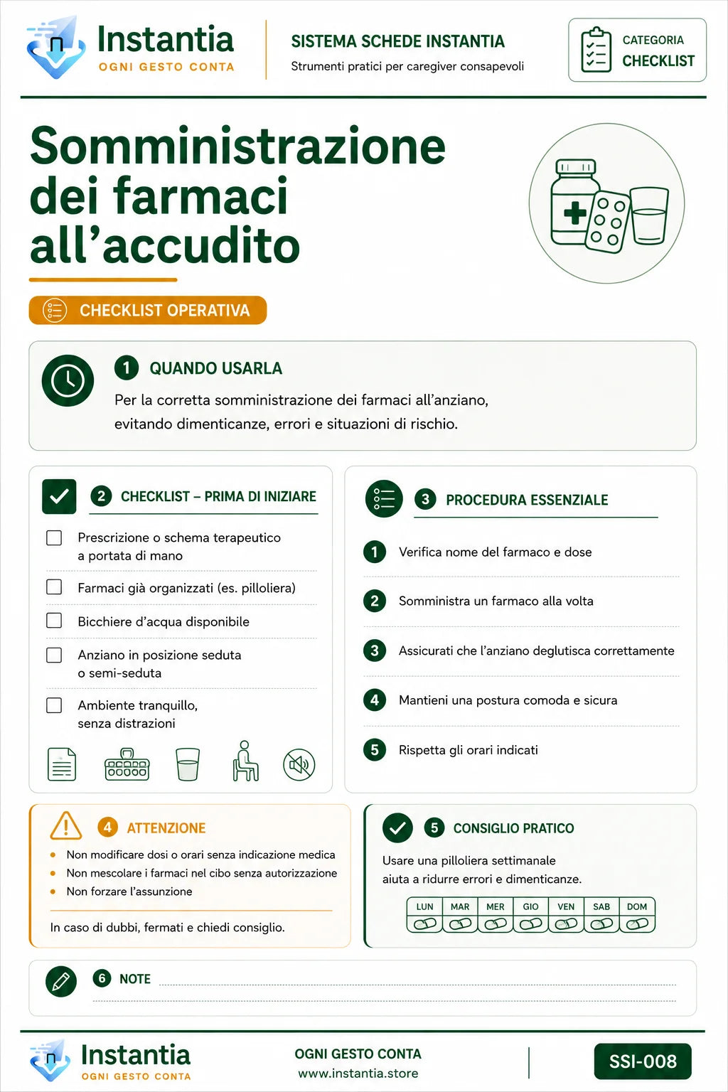 Sistema Schede Instantia