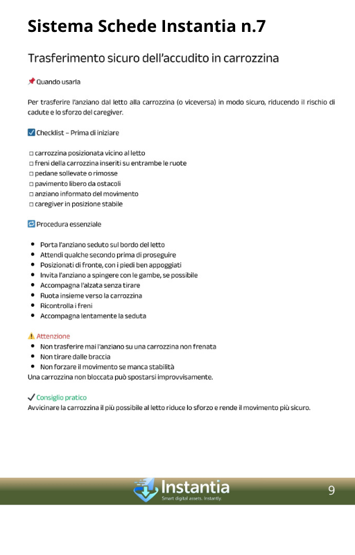 Sistema schede Instantia | Instantia